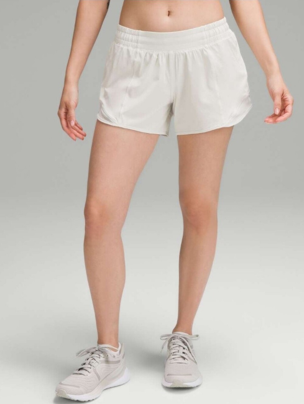 lululemon athletica Light Cream Running Shorts